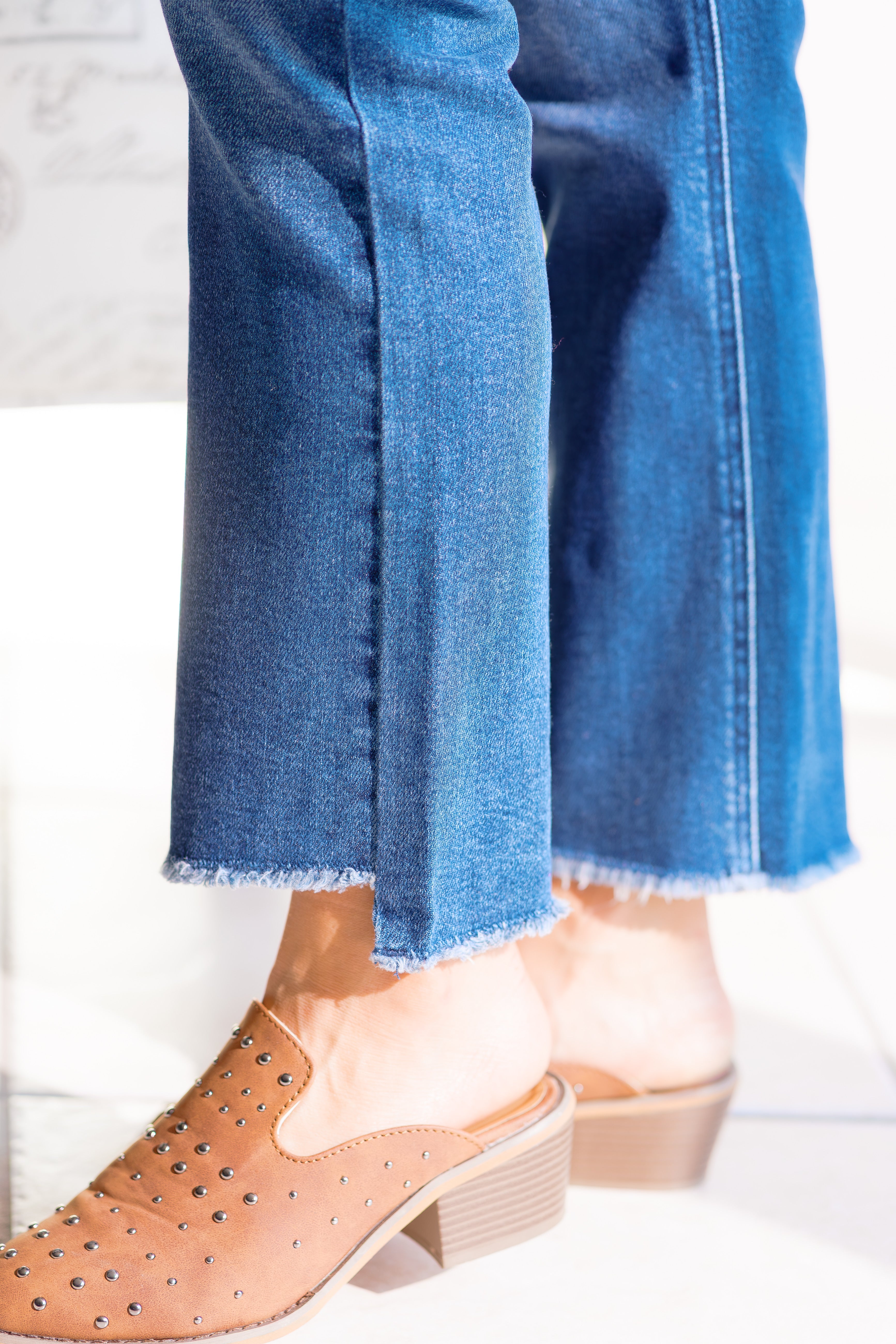 Dark Roast Denim Judy Blue Flares